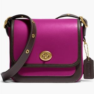 Coach Rambler Color block Crossbody Bag